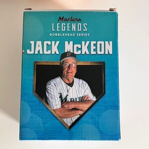 Marlins Legends Jack McKeon Bobblehead (includes box)